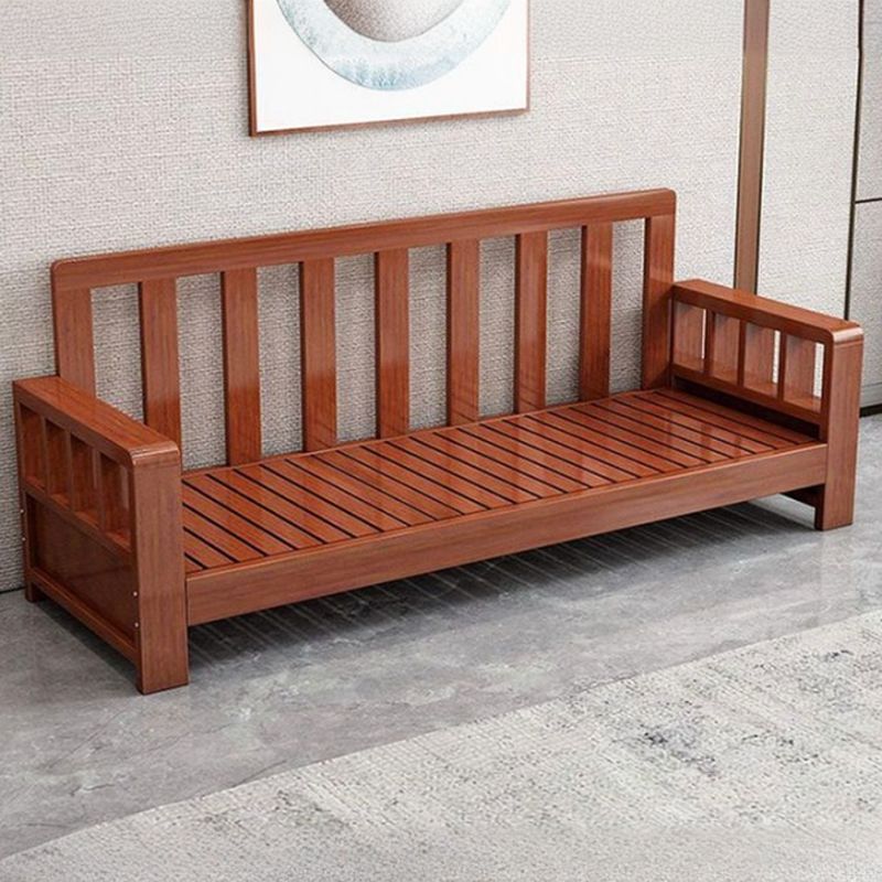 Mold-resistant Light Gray Standard Sofa with 4 Pillows