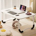 Casual Composite Wood Notebook Holder with Pop Up Foldable Design