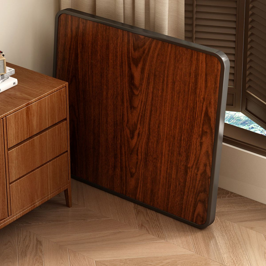 Laminate Dining Table with Legs, Scratch-repellent, Foldable, Square Top, 2-seater/4-seater