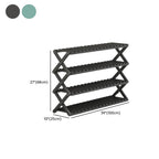 Art Deco Bambusa Rectangle Shoe Rack with 6/4/5 Shelves, Capacity for 1-30 Pairs, Drawing Room