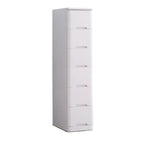 Scandinavian Wooden Lingerie Chest with 6 Drawers for Tall and Narrow Dressing Spaces