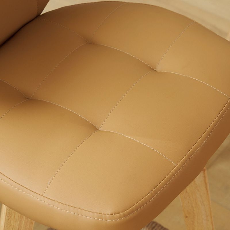 Casual Rawhide Bar Stools in Gray/Emerald Green/Caramel with Back, Turned Swivel, Rectangle Seat Style, and Leg Rest