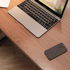 Trendy Engineered Wood Laptop Cart with Casters