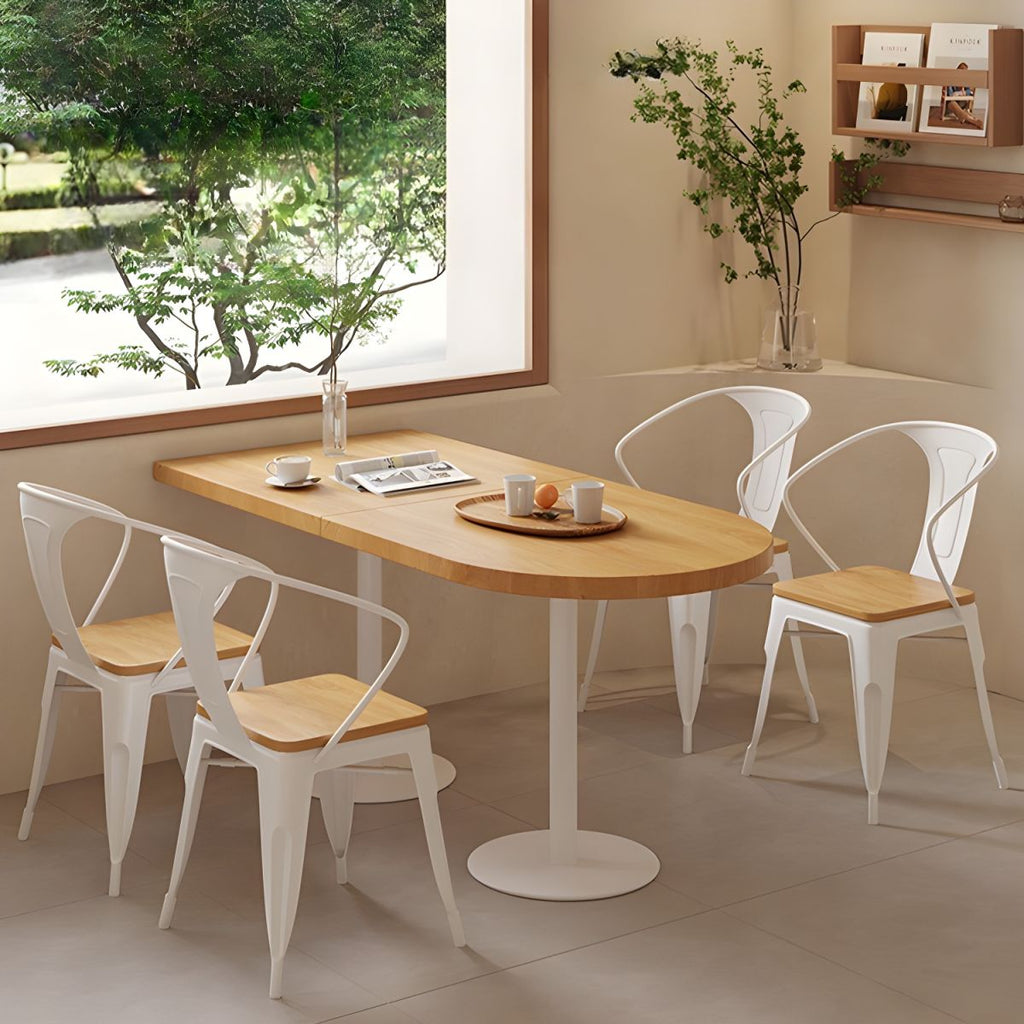 Light Wood Modern Kitchen & Dining Room Set - Seats 2 - Solid Wood Features