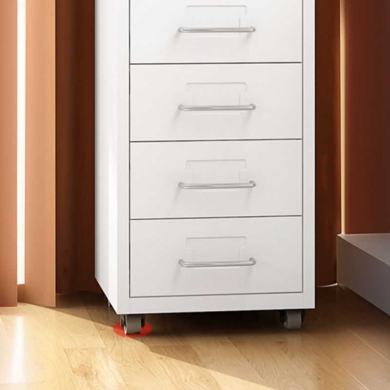 Home Office Free Standing Vertical Filing Cabinet: Hydrophobic, Stockroom Storage, Tableside Orientation, Secretary Safe