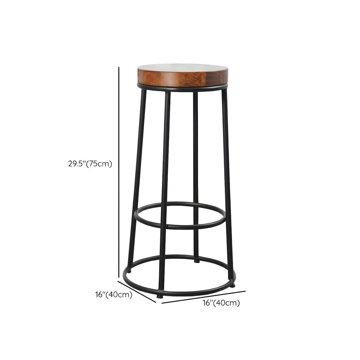 Contemporary Solid Wood Pub Set 1/6 Pieces Rectangle Bar Height Bar Set