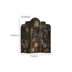 Indoor Midnight Black Translucent Folding Self-supporting Temporary Wall Panels