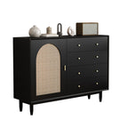 Ink Trendy Wardrobe Chest Of Drawers with 3 Interior Shelves