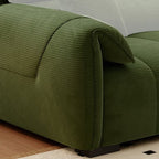Jade Green/Beige Standard/Single Sofa with Arm