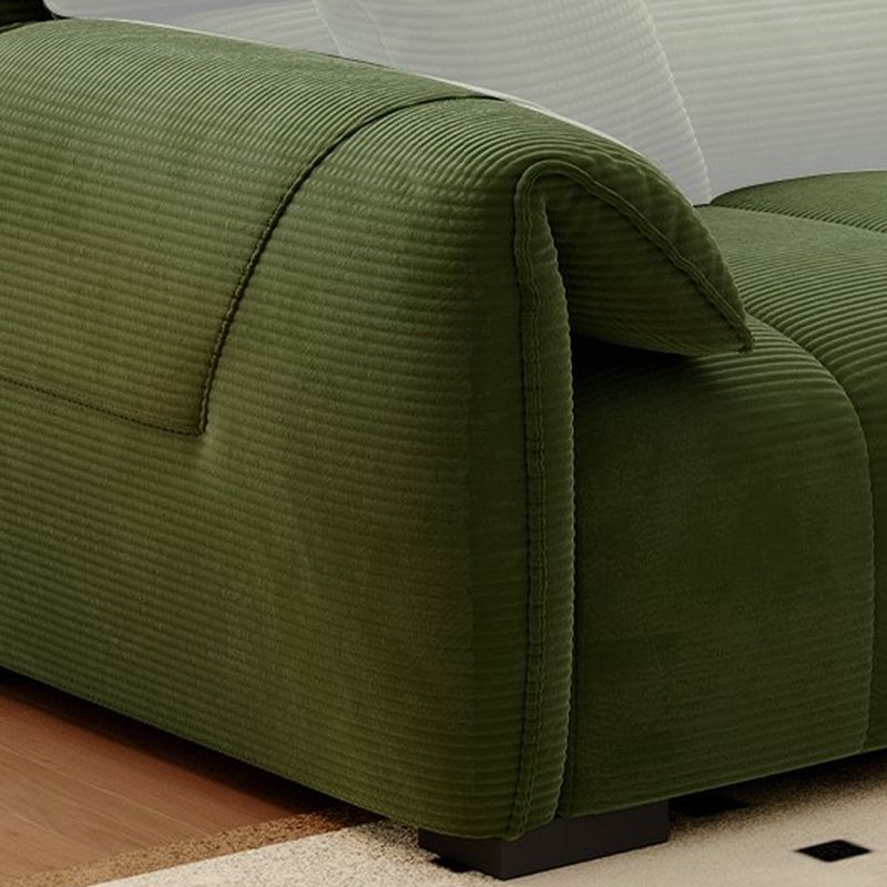Jade Green/Beige Standard/Single Sofa with Arm