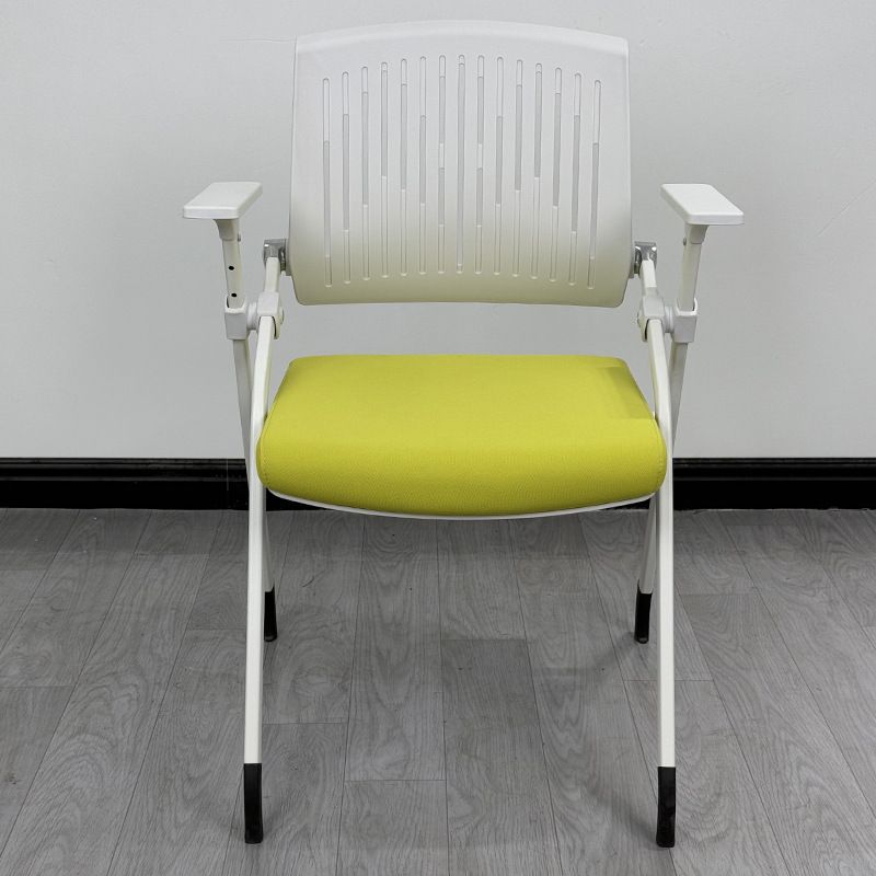 Simple Ergonomic Office Chairs with Midnight Black/Turquoise/Citrus Color Upholstered Armrest