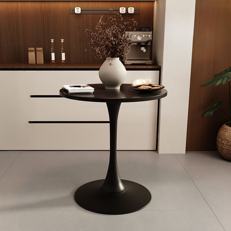 Laminate Dining Table with Pedestal Base, No Extra Durability, Available as 2-seater/4-seater