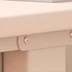 T-Shape Base Detached Corrosion Resistant Wood Grain/Chalk Manually Controlled Moves Up and Down Desk with/without 1 Drawer, 1 Shelf Not Included