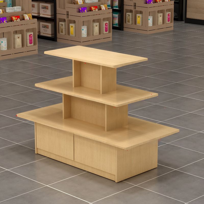 Display Table with Locker Feature in Rectangle/Orbicular/Square Shape, 40 in & Above Height, Reclaimed Wood Frame, Unfinished Finish, 40 to 49 in/50 in & Above Size, 30 to 39 in/20 to 29 in Width