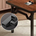 Laminate Dining Table with Legs, Scratch-repellent, Foldable, Square Top, 2-seater/4-seater