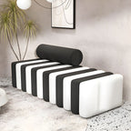 Velvet Contemporary Standard Sofa Armless Sofa for Living Room, Apartment