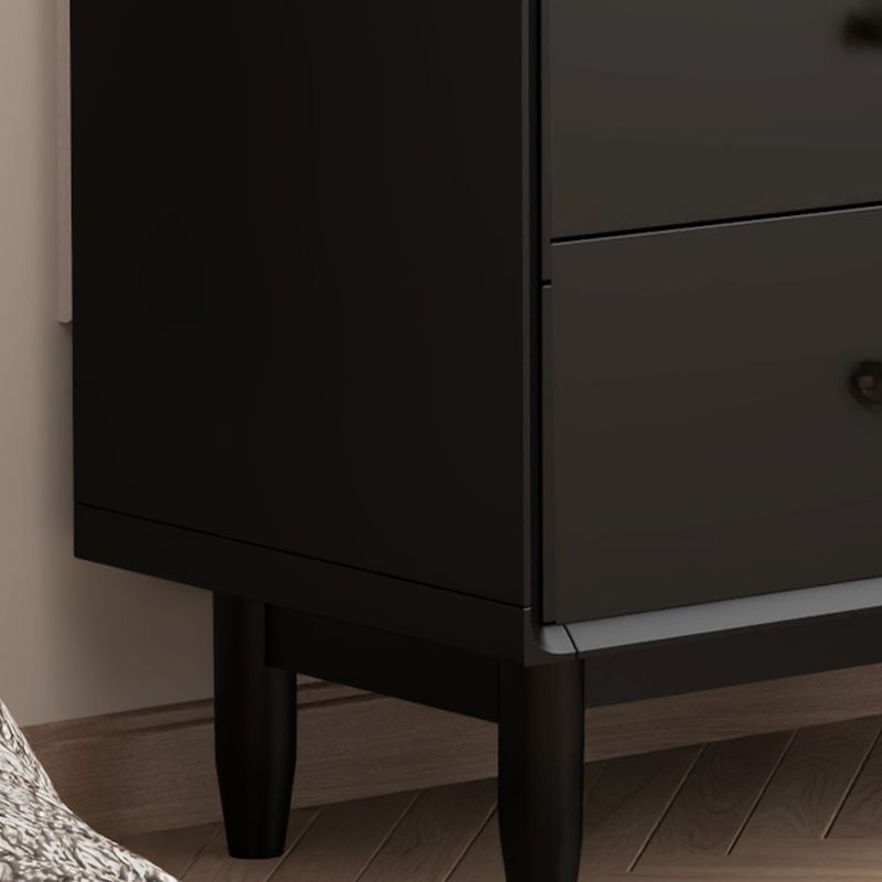 Ink Trendy Wardrobe Chest Of Drawers with 3 Interior Shelves