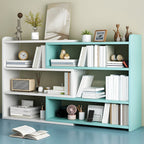 Modern Versatile Wood Bookcase for Easy Assembly and Space Efficiency