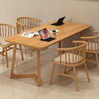 Trendy No Seating Eased Edge Assembly Required Solid Wood Rectangle