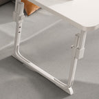 Trendy Manufactured Wood Notebook Holder with Pop Up Foldable Lifting Airlift