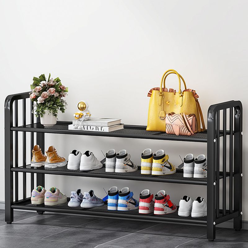 5 Tiers/4-tier/3-tier Modern Metal Standalone Shoe Shelf with Shelf