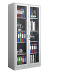 Ivory Supplies Cabinet, Scratch Resistant with 1-Wide/2-Wide Compartments