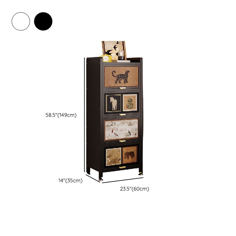 Detached Accent Cabinet with Damp-proof Steel Countertop