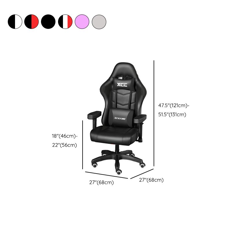 Simple Multi-levelled Wingbacked Upholstered Chair with Glossy Black Nylon Frame, Adjustable Backrest, and Glide Movement