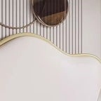 Trendy Panel Headboard in Natural Wood with No Distressing, Camelback Shape for King/Queen/Full Bed, Featuring Sponge Upholstery and Standard Height