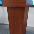 Glam/Modern Engineered Wood Full Podium with Storage
