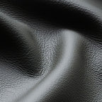 Drawing Room Standard Sofa in Pu Leather/Flannel with Dark Gray/Light Brown/Off-White Upholstery and Armrest