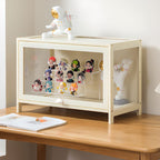 Bambusa Flooring Curio Cabinet with Stockroom, 4 Cabinets/3 Cabinets/2 Cabinets, 4 Shelves/3 Shelves/2 Shelves, 4 Doors/3 Doors/2 Doors