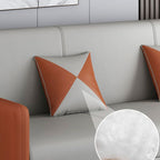Drawing Room Gray/Light Brown/Off-White Standard Sofa with Armrest