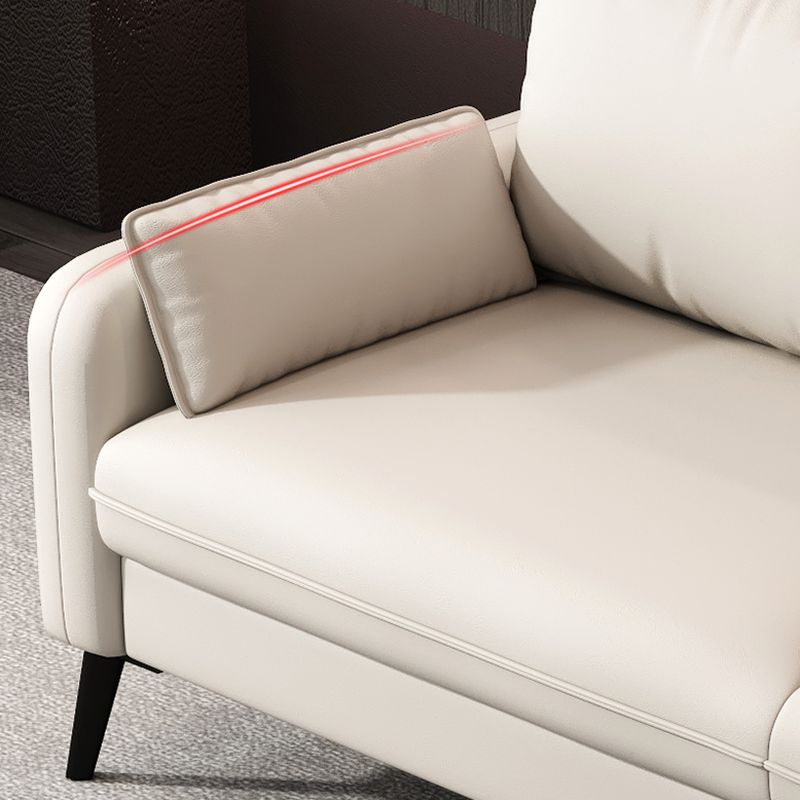 Tear Resistant Loveseat in Gray/Navy Blue/Amber Color with Arm