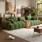 Sage Standard Sofa with Arm and 4 Pillows