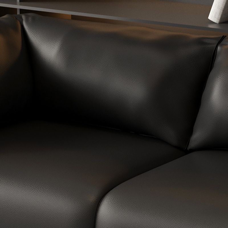 Drawing Room Loveseat with Light Gray/Olive Green/Amber Color Upholstery and Armrest