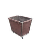 Alloy Laundry Cart Washable and Removable with Casters for Adult