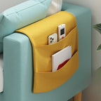 Scratch-immune Loveseat with Arm, Seating for 2, Receptacle Storage, Slipcover, and 2 Pillows