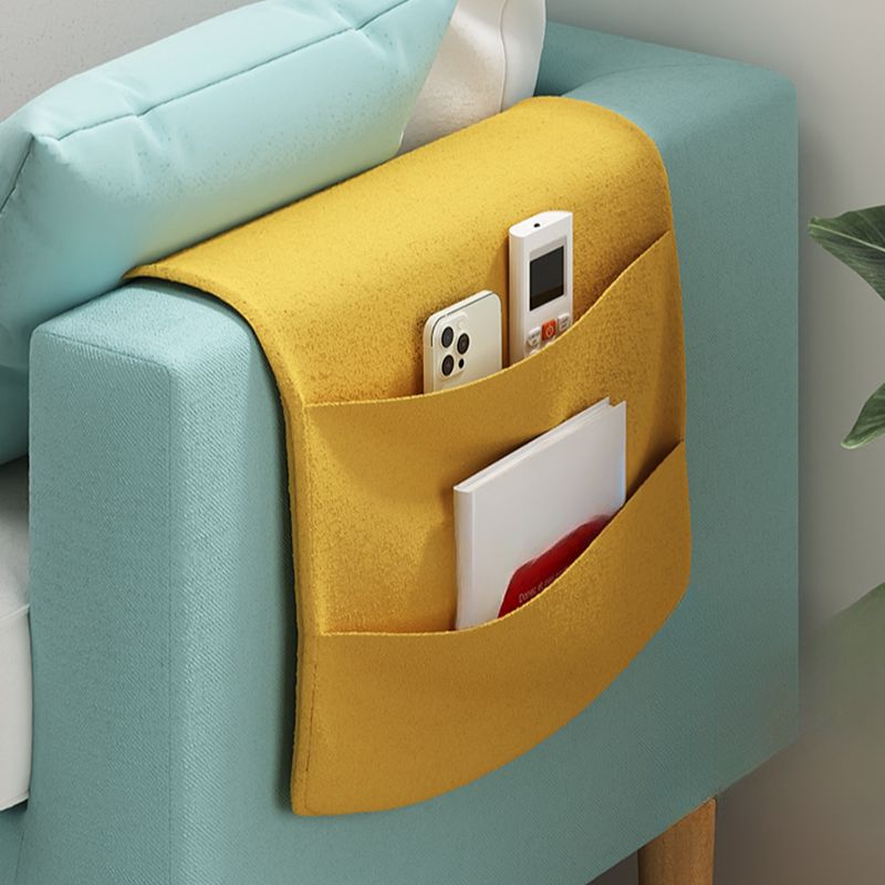 Scratch-immune Loveseat with Arm, Seating for 2, Receptacle Storage, Slipcover, and 2 Pillows