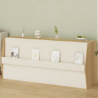 Environmentally Friendly Rectangle Display Table with Unfinished Finish, Adjustable Height from 30 to 39 in/20 to 29 in, and Desk Width Up to 19 in, Table Size 50 in & above/40 to 49 in