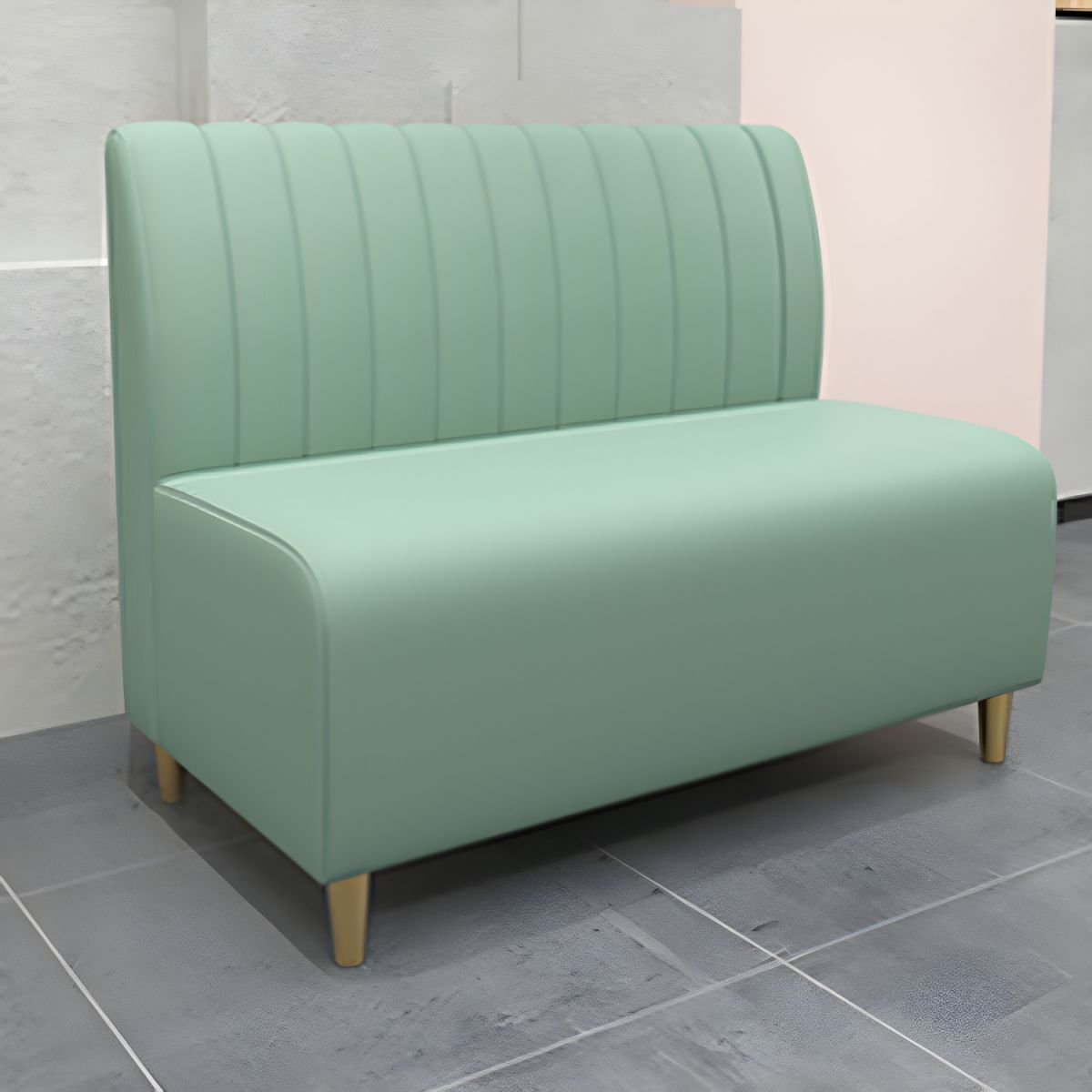 47.27"D x 25.59"W x 33.46"H Glam 2-seat Sewn Pillow Back Sofa for Restaurant