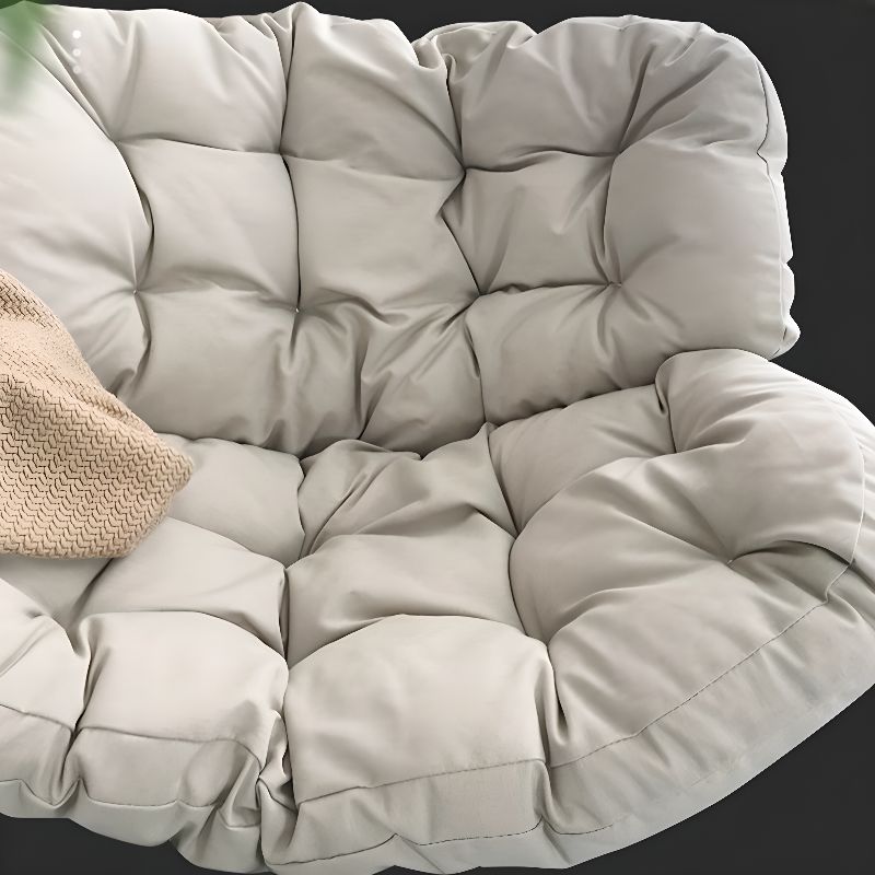 Casual Rocking Chair Couch with Rear Back and Stationary Design