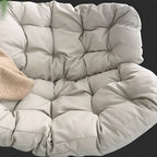 Casual Rocking Chair Couch with Rear Back and Stationary Design