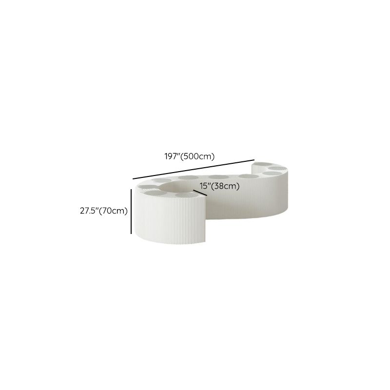 Chalk Collapsible Rectangle Up to 19 in W x 20 to 29 in/30 to 39 in/40 in & above H Unfinished Display Table with Single Pedestal Base