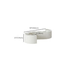 Chalk Collapsible Rectangle Up to 19 in W x 20 to 29 in/30 to 39 in/40 in & above H Unfinished Display Table with Single Pedestal Base