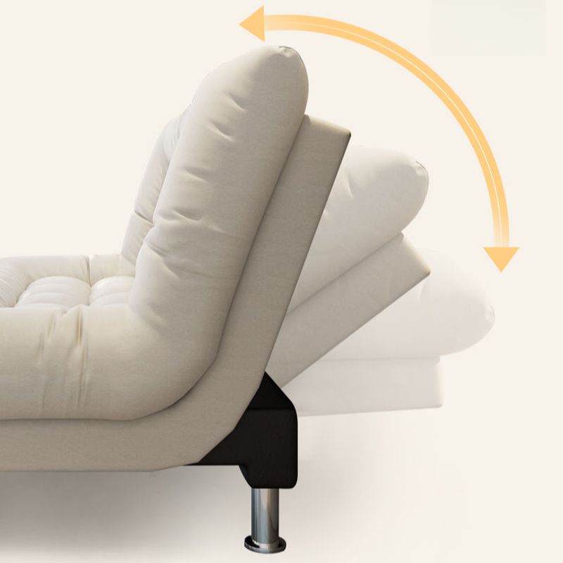Simple Rainproof Futon Convertible Sofa with Tufted Back Loveseat, Stitch-tufted, Full/Queen Bed Size