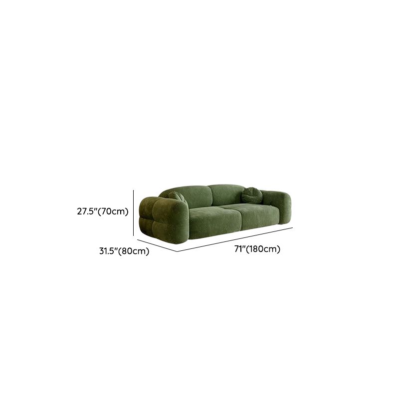 Versatile Black/Light Gray/Sage Standard Sofa/Loveseat with Arm and Concealed Support