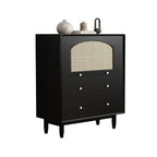 Ink Trendy Wardrobe Chest Of Drawers with 3 Interior Shelves