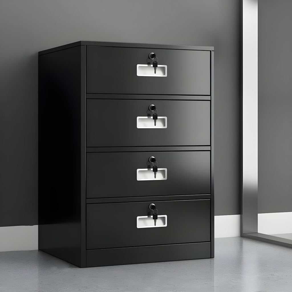 File Cabinet Metal Locking Drawers Plain Vertical File Cabinet