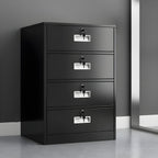 File Cabinet Metal Locking Drawers Plain Vertical File Cabinet